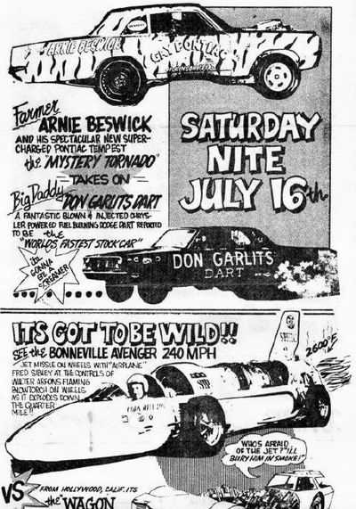 Motor City Dragway - Flyer From Rick Rzepka (newer photo)